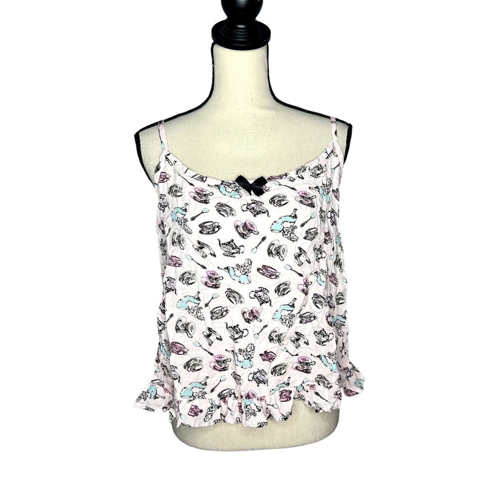 Disney Alice in Wonderland Tank Top Women's Size L
